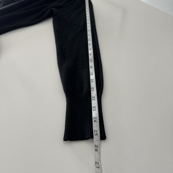 Milano Women's Black Open Front Cardigan, Size L - Picture 9 of 12